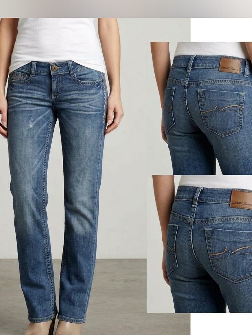 DKNY bootleg 5 pkt jeans